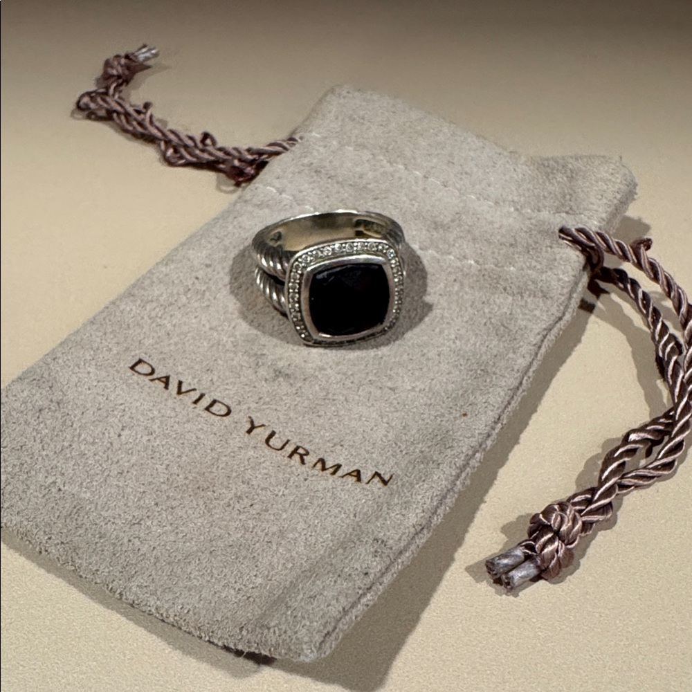 Black Onyx David Yurman Ring